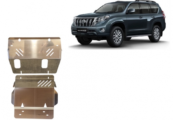 Scut auto din aluminiu Toyota Land Cruiser 150