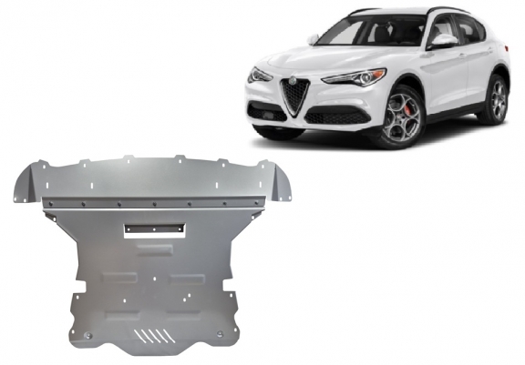 Scut auto din aluminiu Alfa Romeo Stelvio