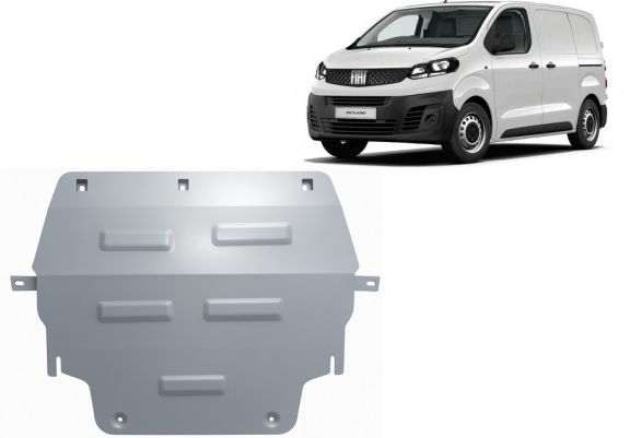 Scut auto din aluminiu Fiat Scudo