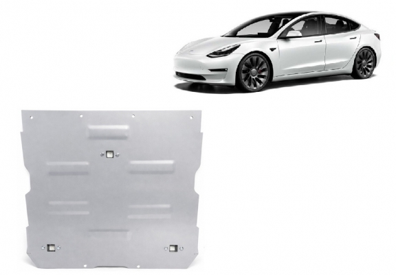 Scut auto faţă din aluminiu Tesla Model 3 AWD