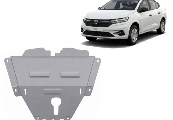 Scut auto din aluminiu Dacia Logan