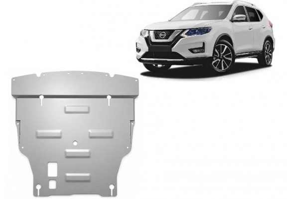 Scut auto din aluminiu Nissan X-Trail T32